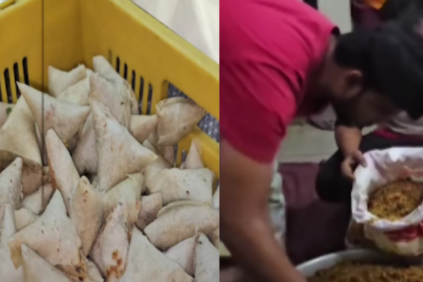 Vadodara's famous samosa seller Yusuf Shaikh caught selling beef-filled samosas