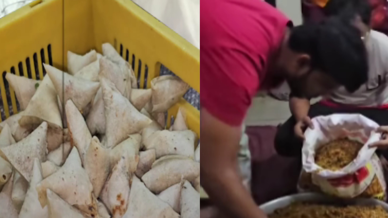 Vadodara's famous samosa seller Yusuf Shaikh caught selling beef-filled samosas